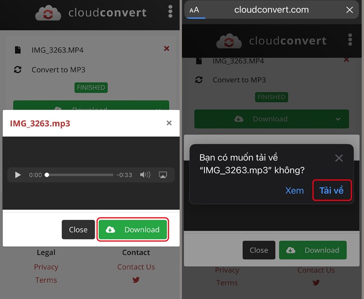 Cài nhạc chuông cho iPhone bằng nhạc trên TikTok bước 5
